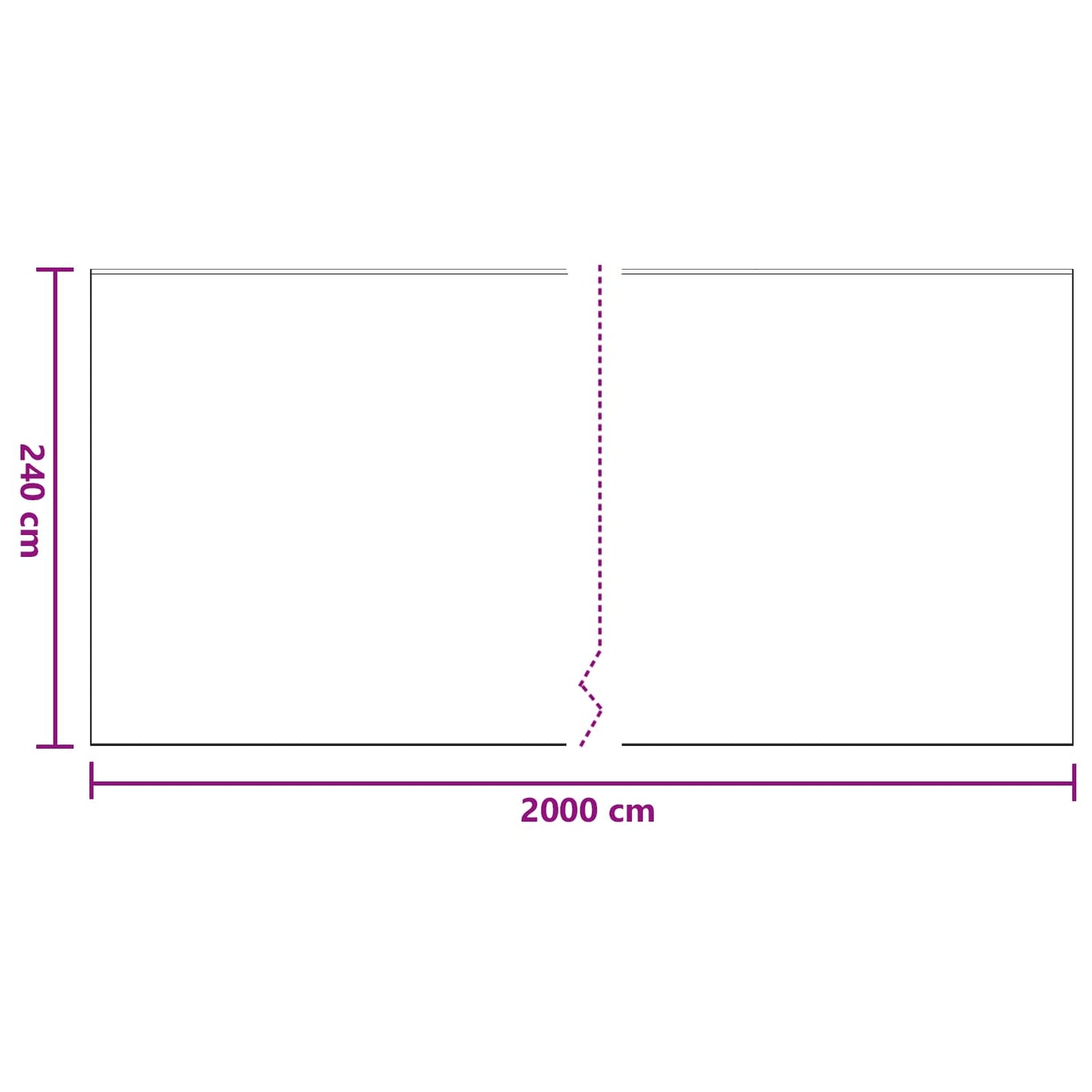 Öntapadós fólia 6 pcs Átlátszó és Kék 240 x 2000 cm