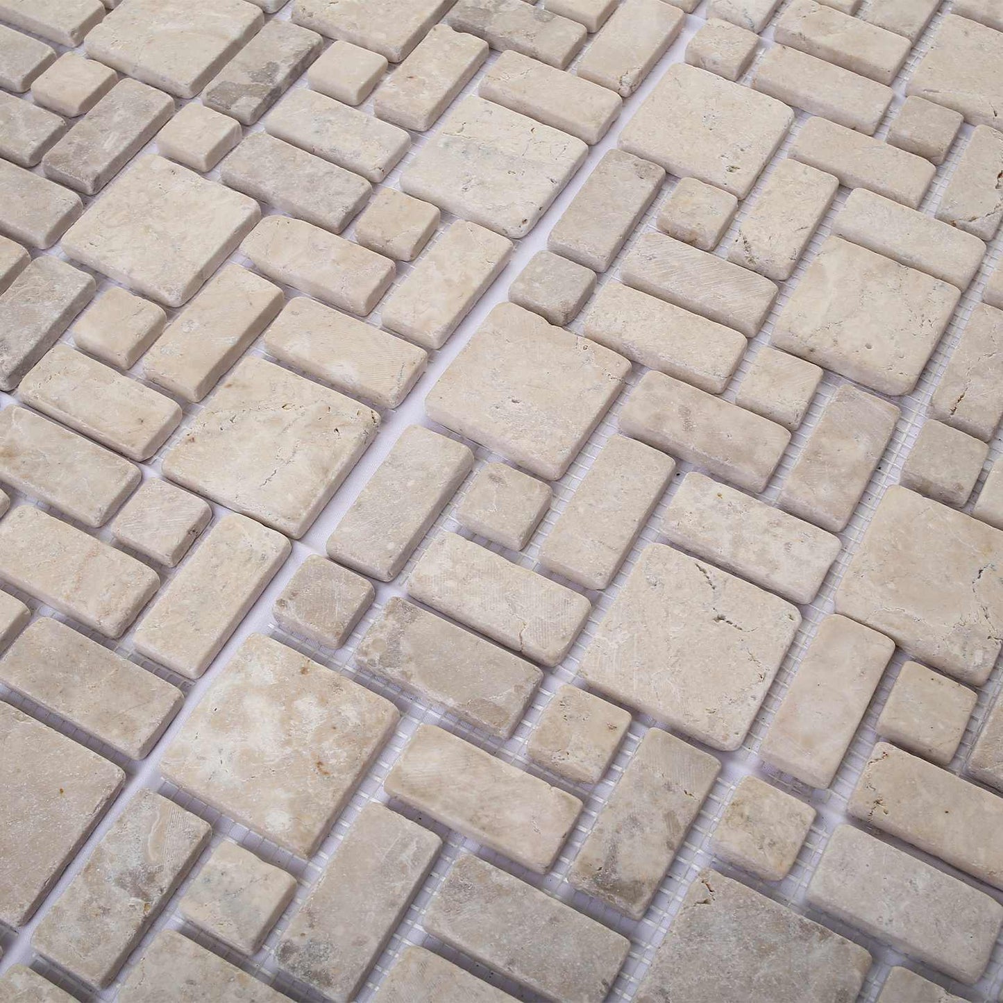 Mozaik Csempék Krémszínű 30 x 30 cm Márvány
