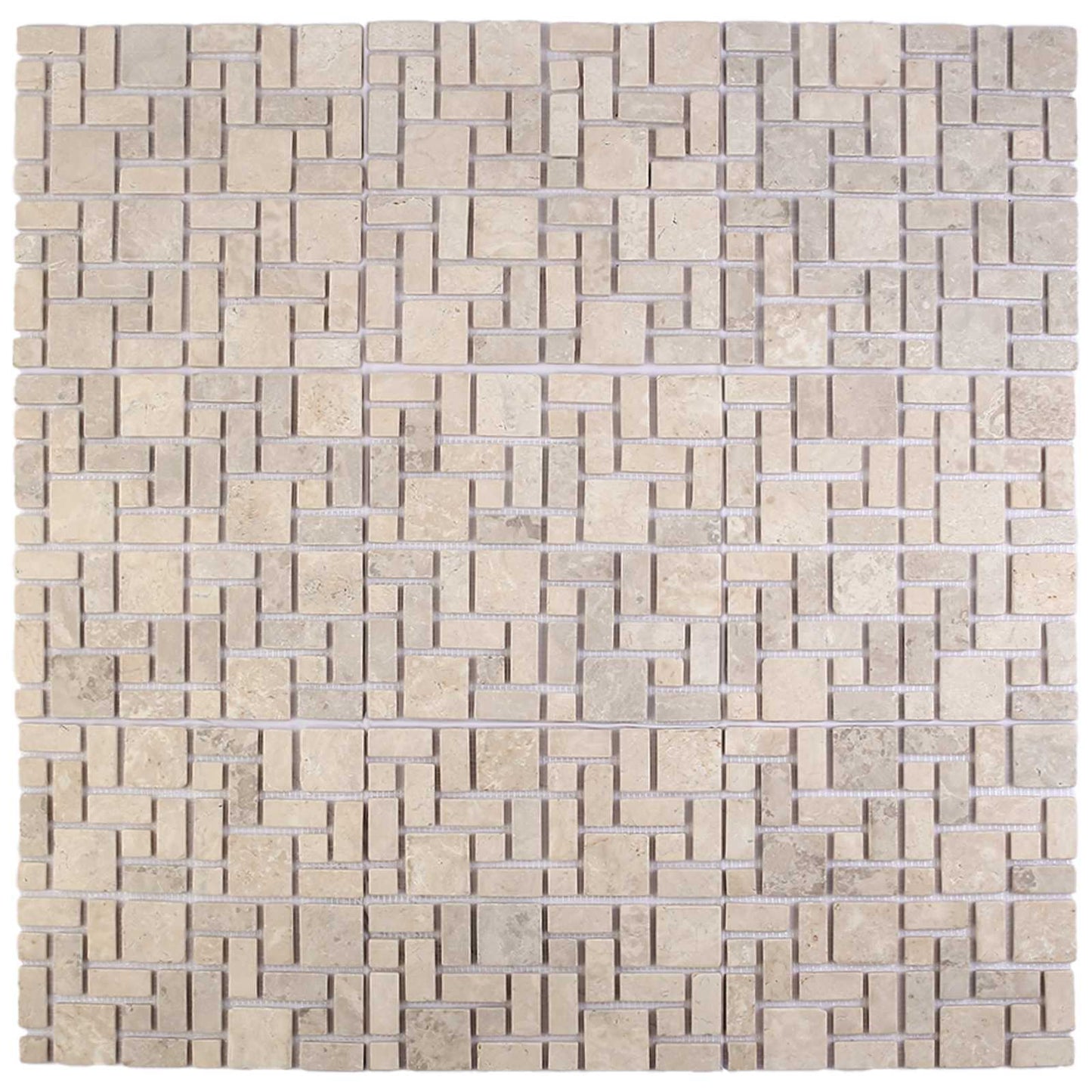 Mozaik Csempék Krémszínű 30 x 30 cm Márvány