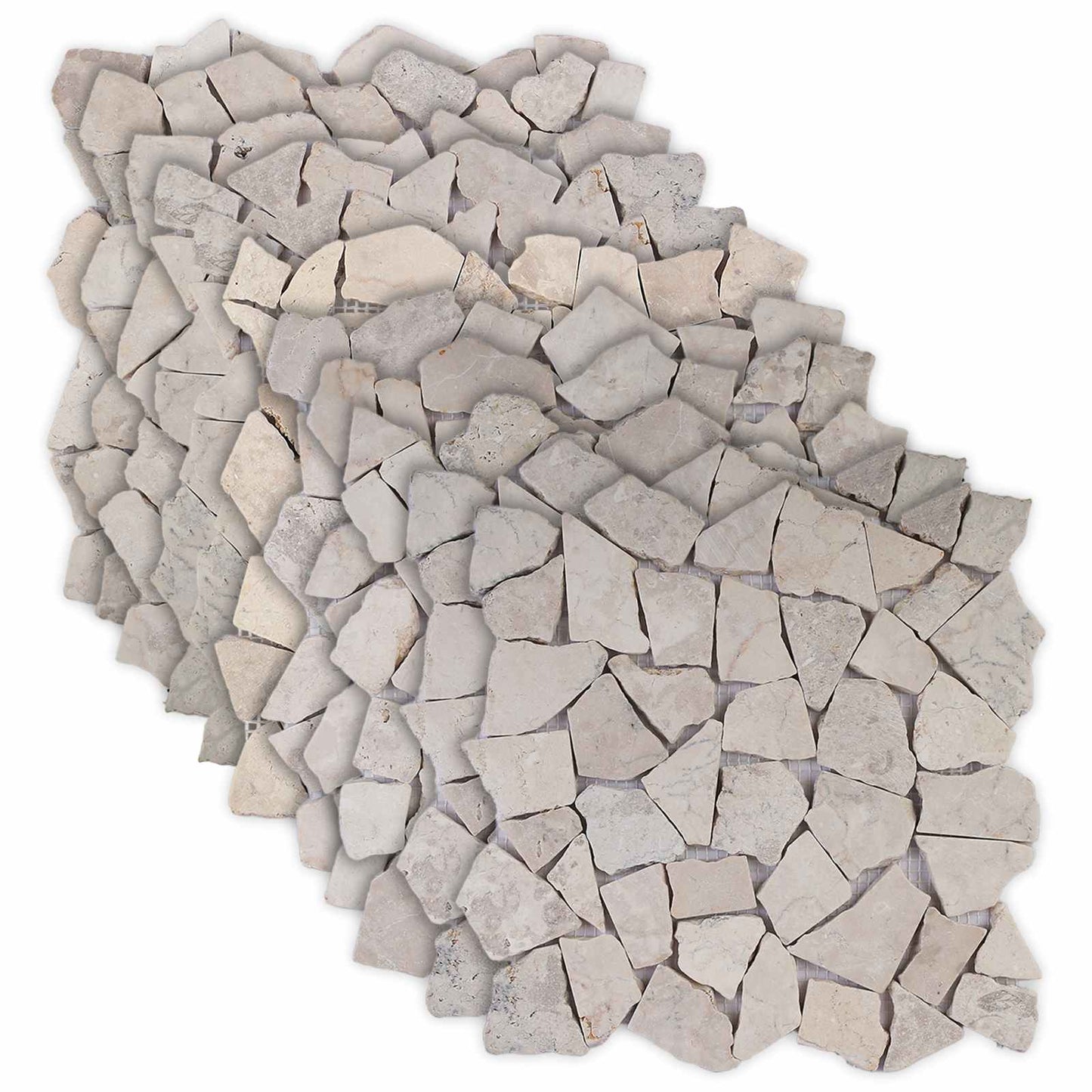 Mozaik Csempék Krémszínű 30 x 30 cm Márvány