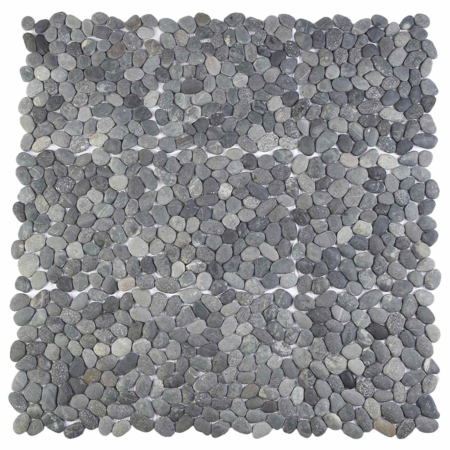 Kavics csempe Szürke 30 x 30 cm Folyó Kavics