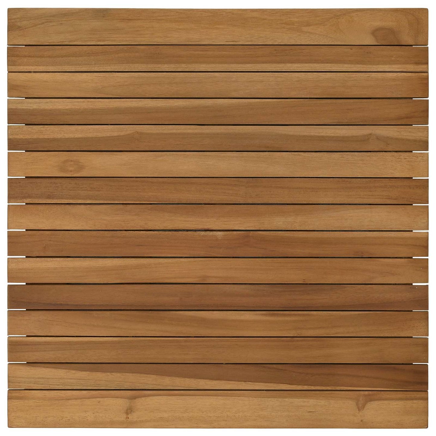 Asztallap 60 x 60 x 3,5 cm Négyzet Tömör Teakfa Természetes