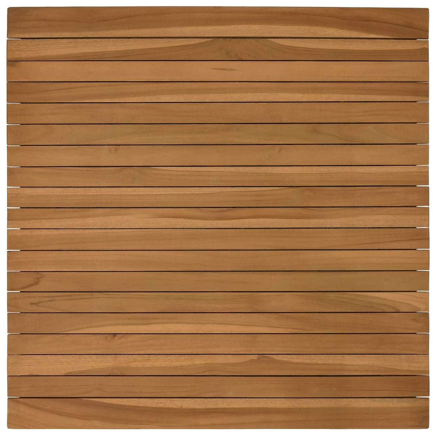 Asztallap 70 x 70 x 3,5 cm Négyzet Tömör Teakfa Természetes