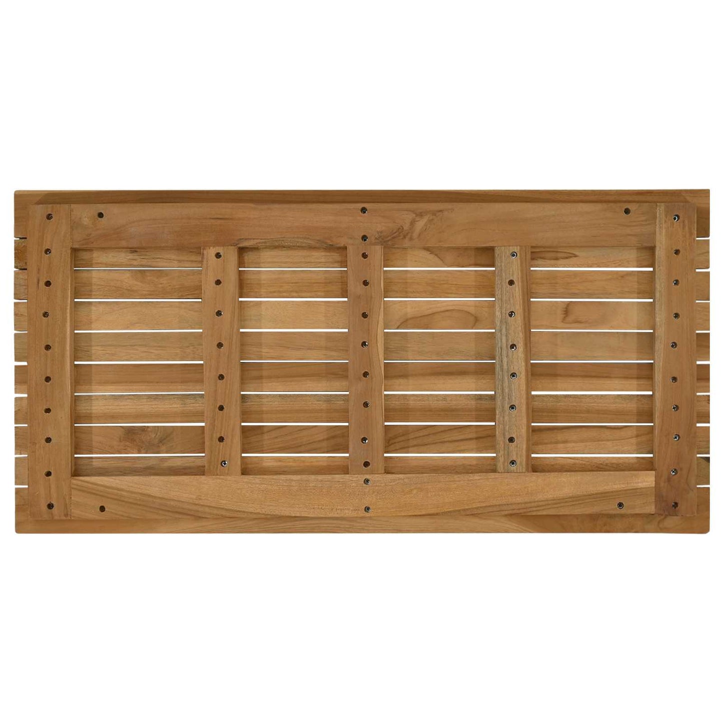 Asztallap 80 x 40 x 3,5 cm Négyszögletes Tömör Teakfa
