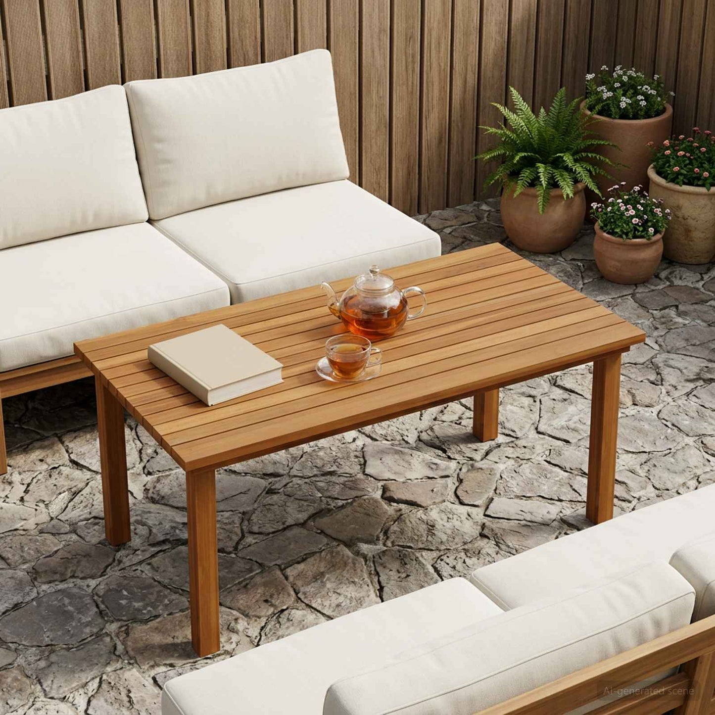 Asztallap 90 x 45 x 3,5 cm Négyszögletes Tömör Teakfa