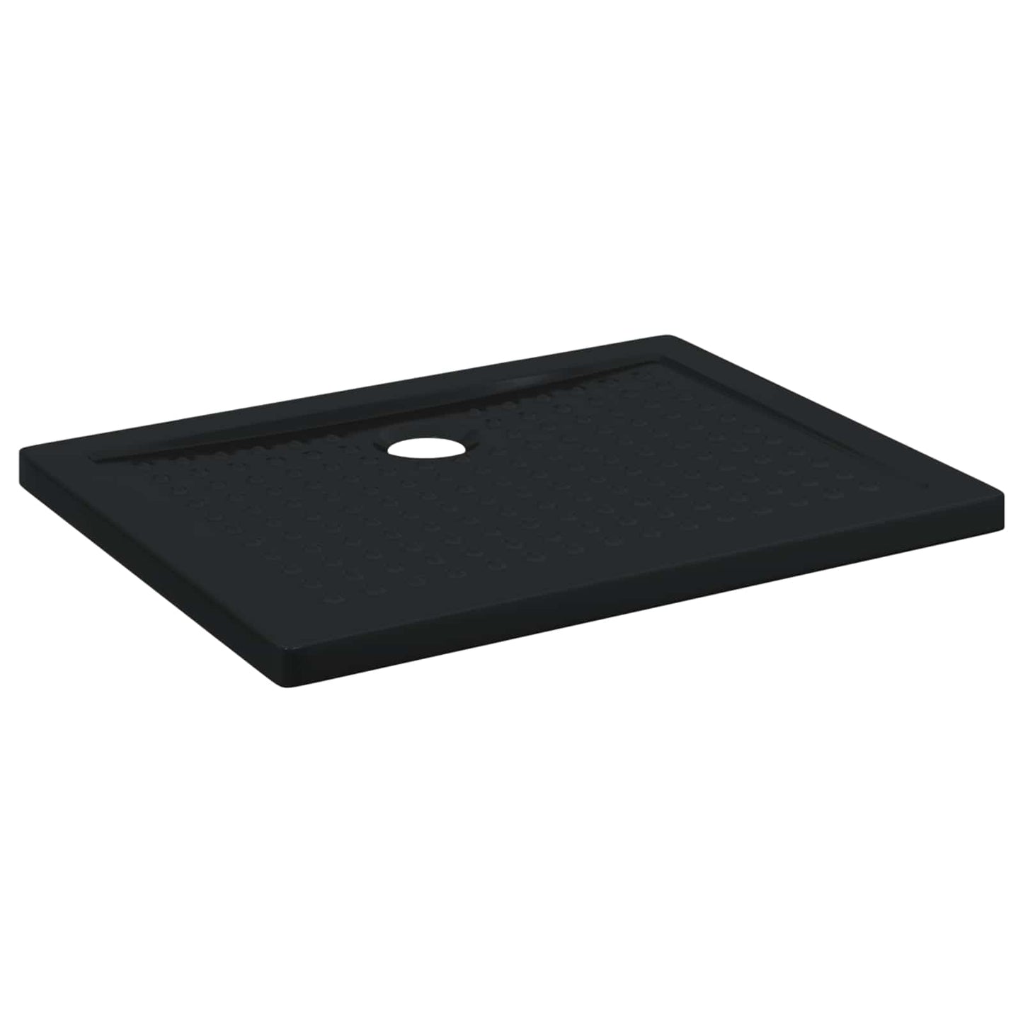 Zuhany Alap Tálca Dots-szal 90 x 70 x 4 cm ABS Fekete