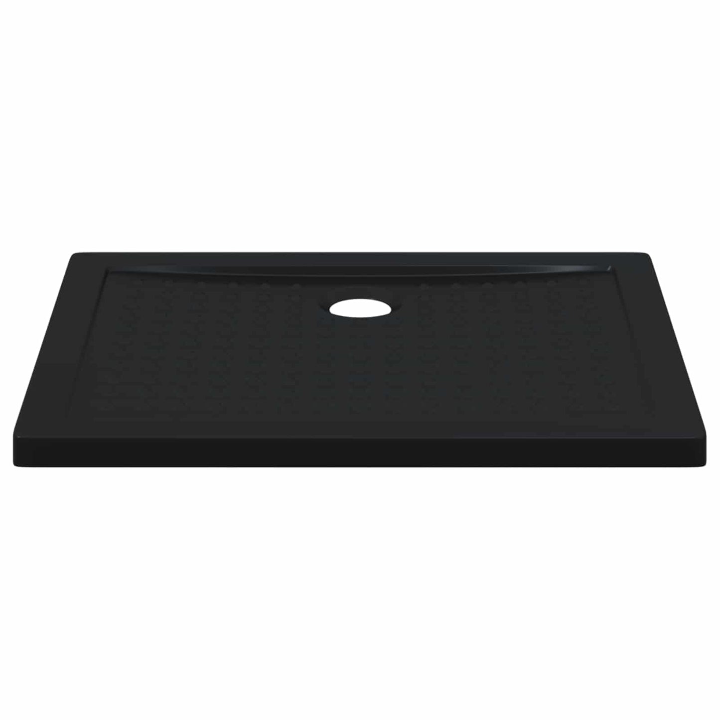 Zuhany Alap Tálca Dots-szal 90 x 70 x 4 cm ABS Fekete