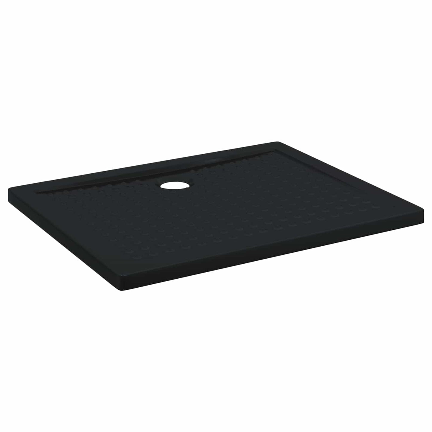 Zuhany Alap Tálca Dots-szal 100 x 80 x 4 cm ABS Fekete