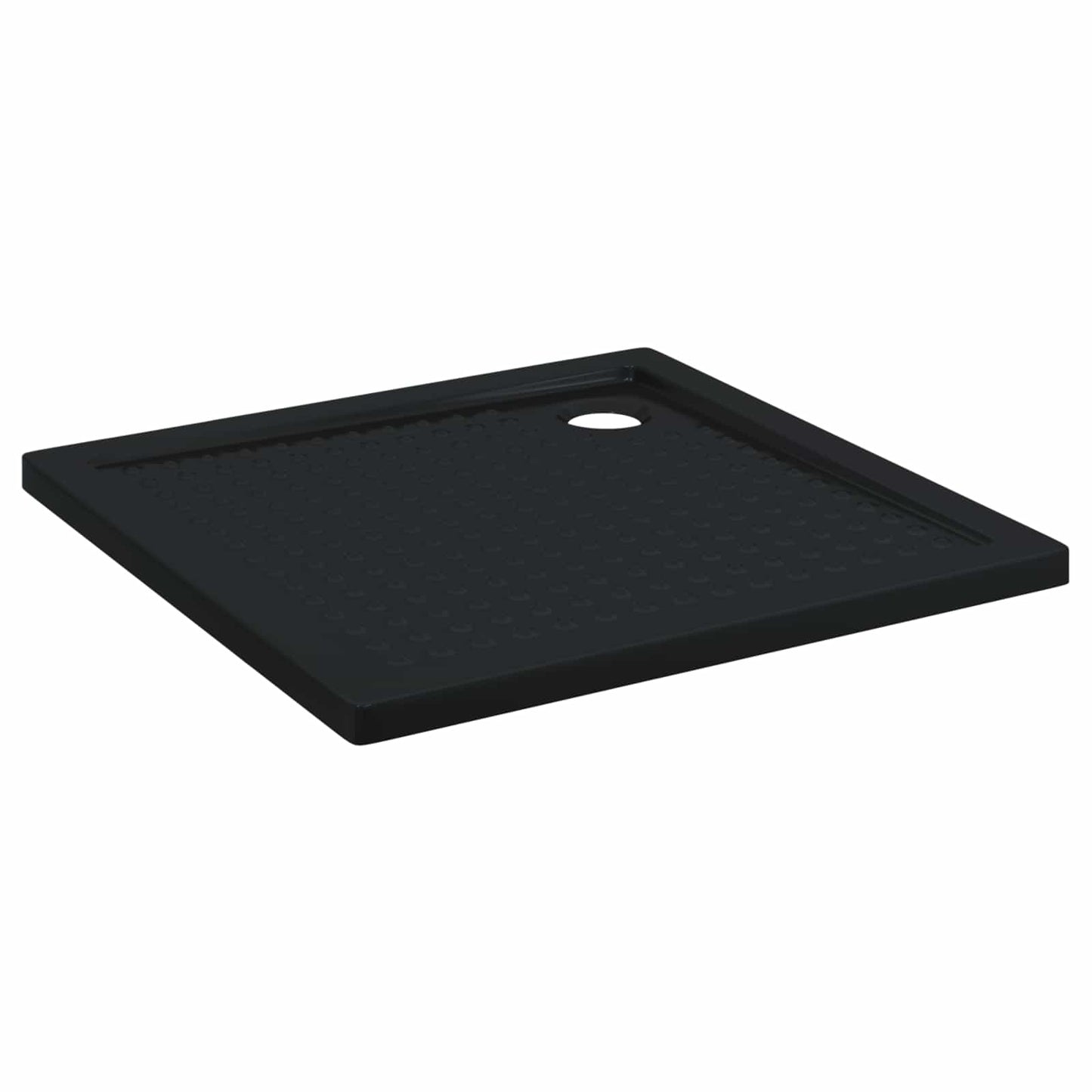 Zuhany Alap Tálca Dots-szal 90 x 90 x 4 cm ABS Fekete