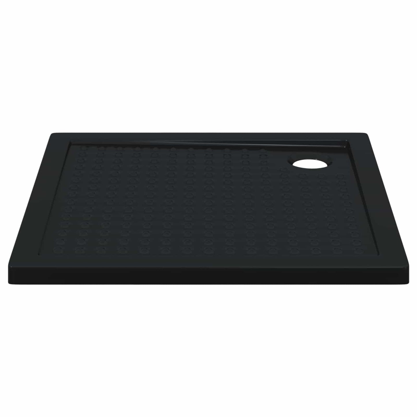 Zuhany Alap Tálca Dots-szal 90 x 90 x 4 cm ABS Fekete