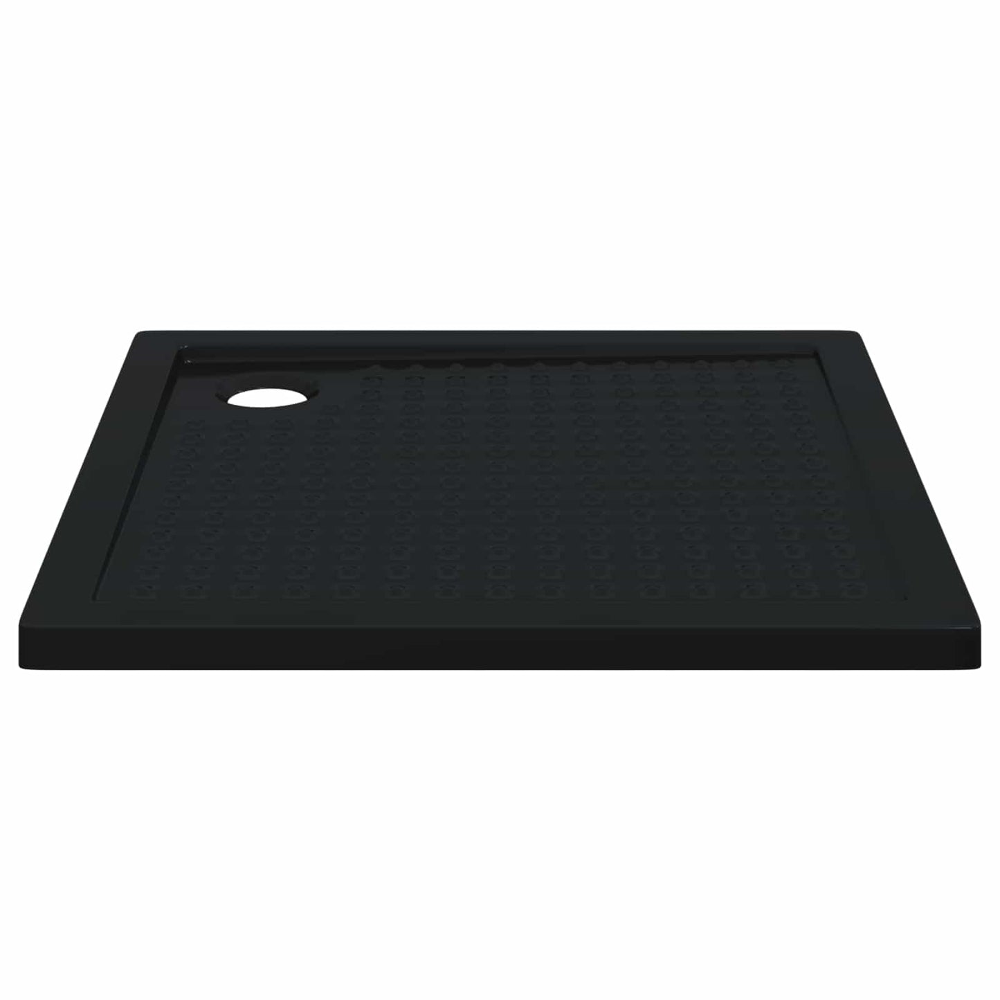 Zuhany Alap Tálca Dots-szal 90 x 90 x 4 cm ABS Fekete