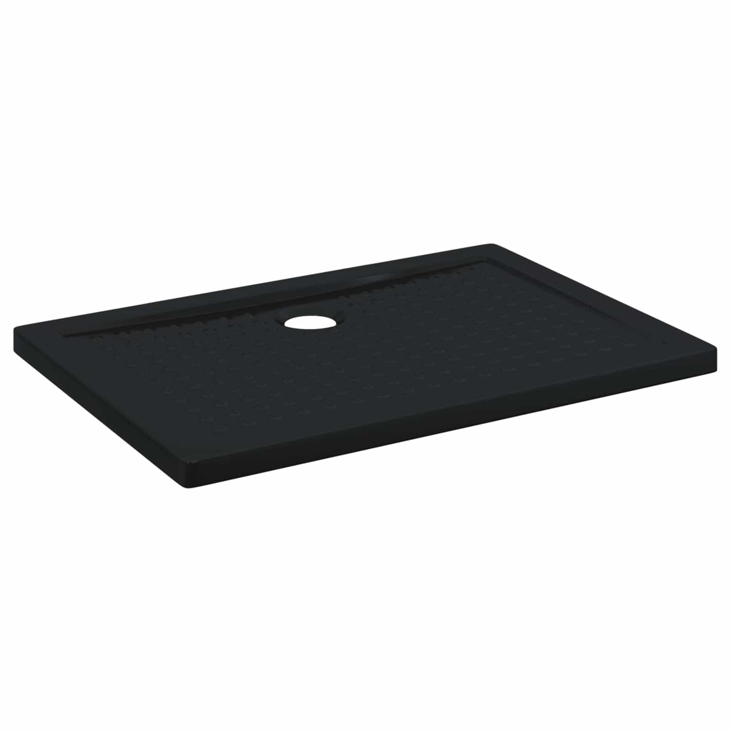 Zuhany Alap Tálca Dots-szal 100 x 70 x 4 cm ABS Fekete