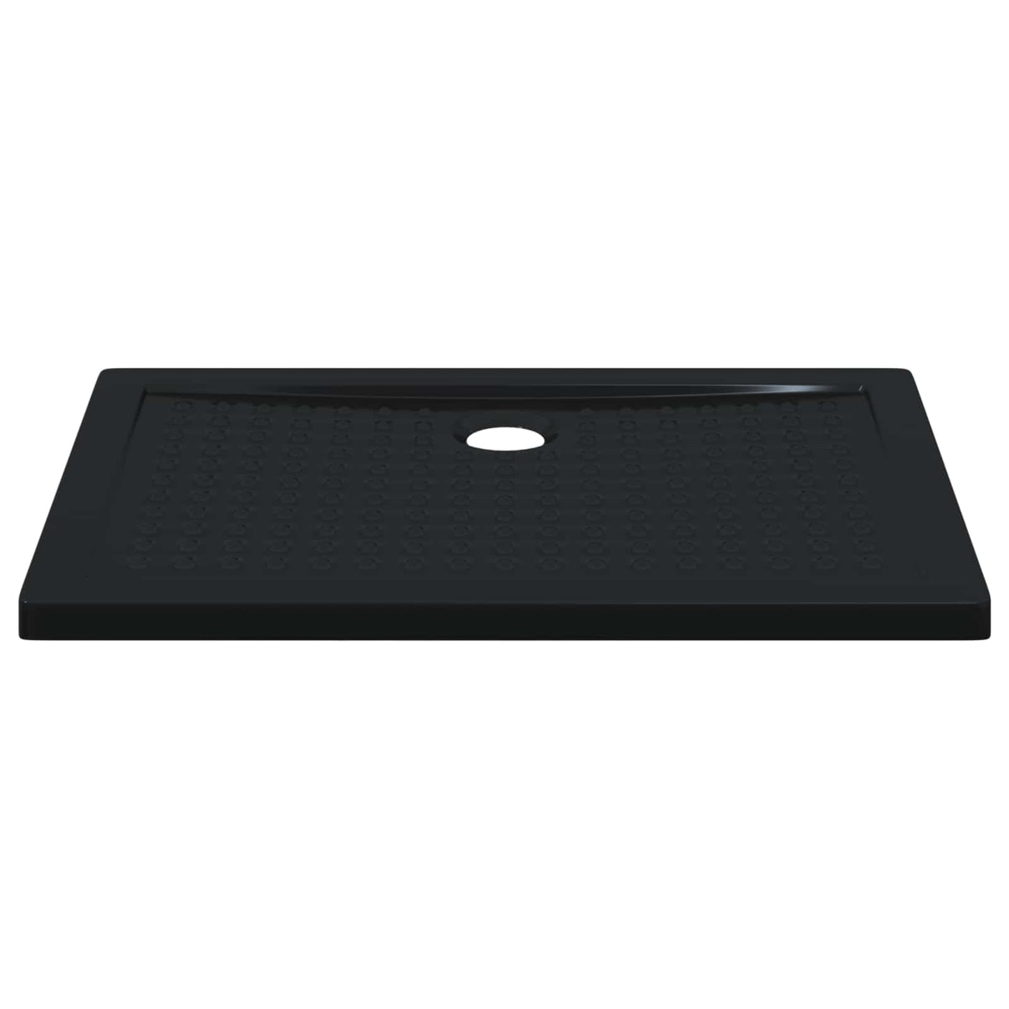 Zuhany Alap Tálca Dots-szal 100 x 70 x 4 cm ABS Fekete