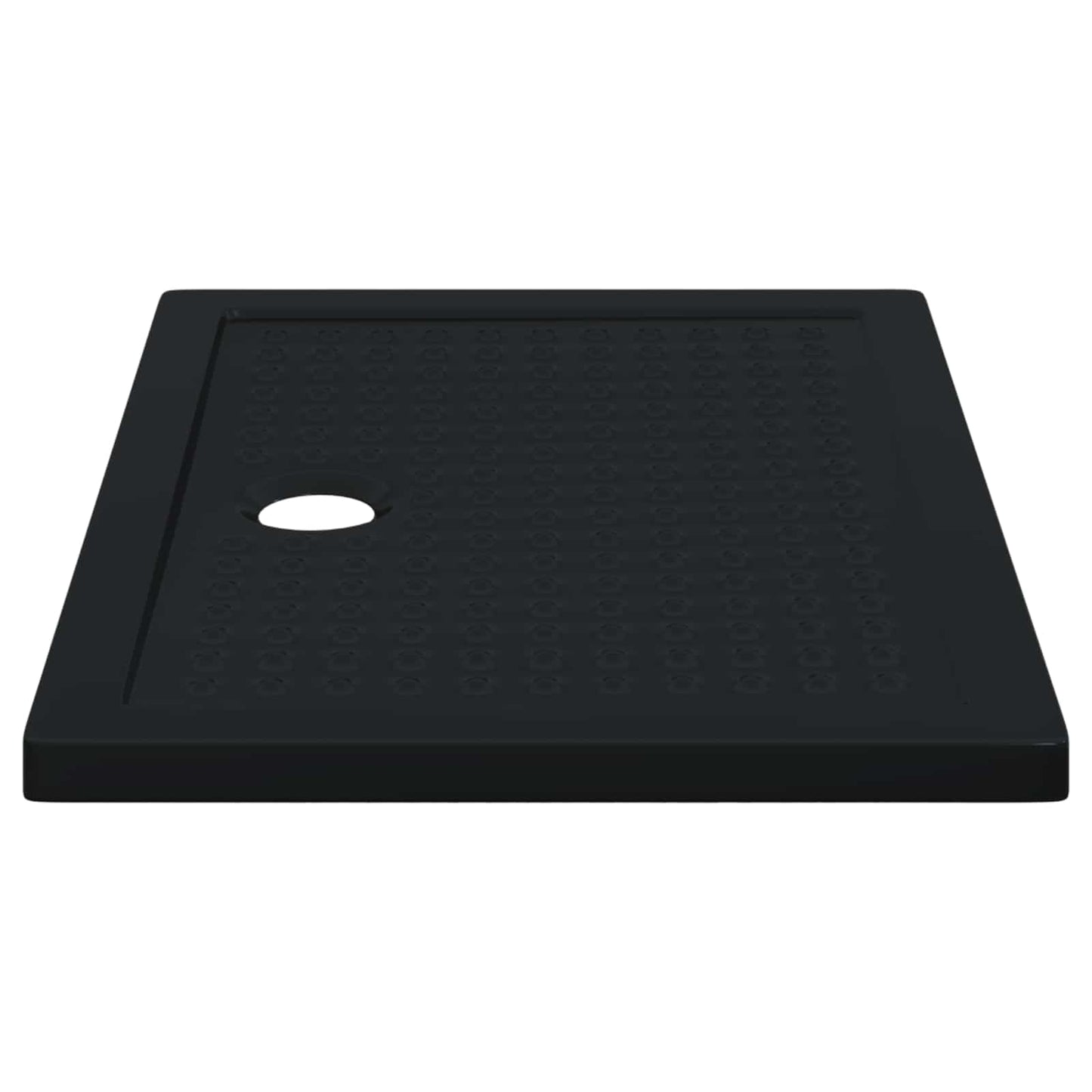 Zuhany Alap Tálca Dots-szal 100 x 70 x 4 cm ABS Fekete