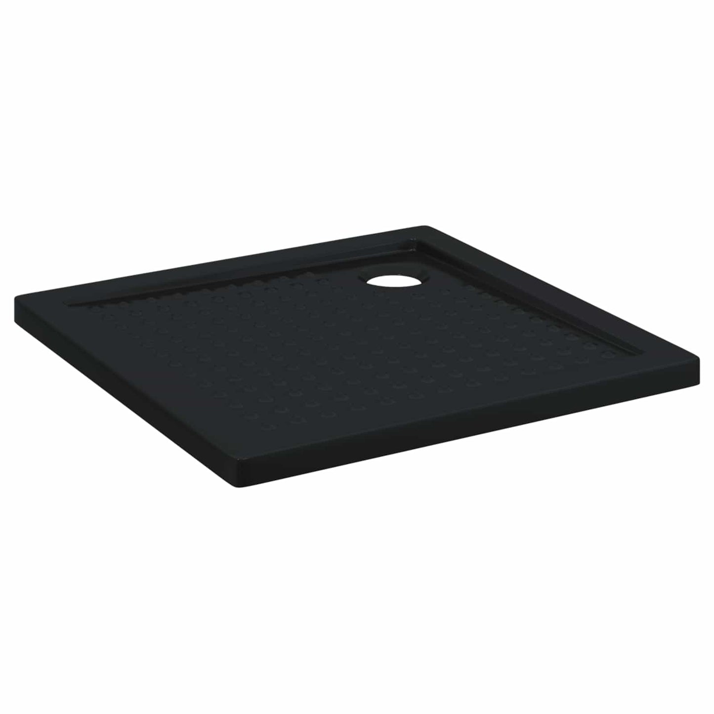 Zuhany Alap Tálca Dots-szal 80 x 80 x 4 cm ABS Fekete