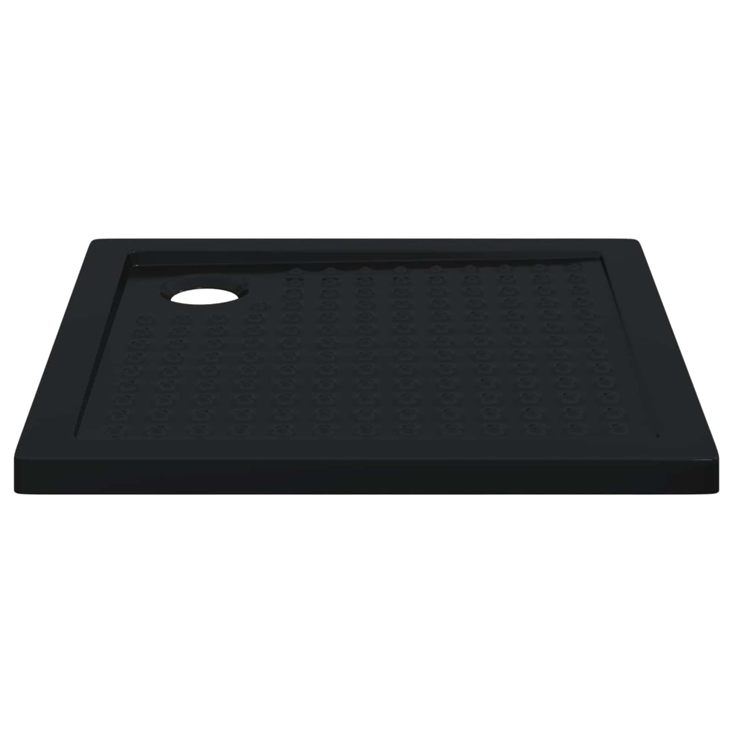 Zuhany Alap Tálca Dots-szal 80 x 80 x 4 cm ABS Fekete
