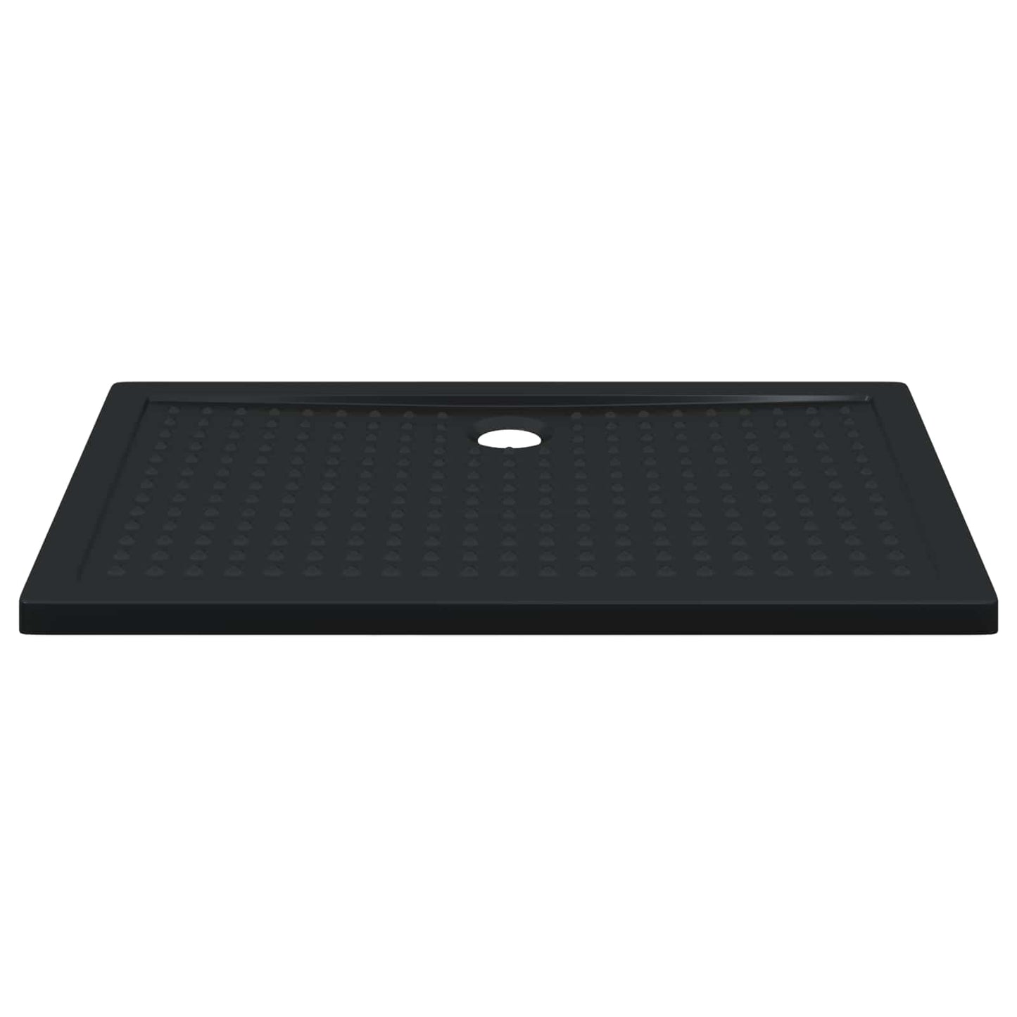 Zuhany Alap Tálca Dots-szal 120 x 80 x 4 cm ABS Fekete