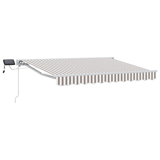 Kézi napellenző keret LED világítással 2,5 x 2 m
