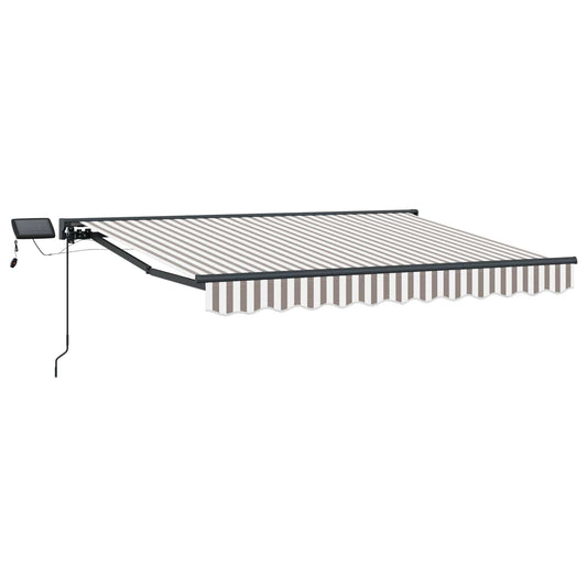 Kézi napellenző keret LED világítással 2,5 x 2 m