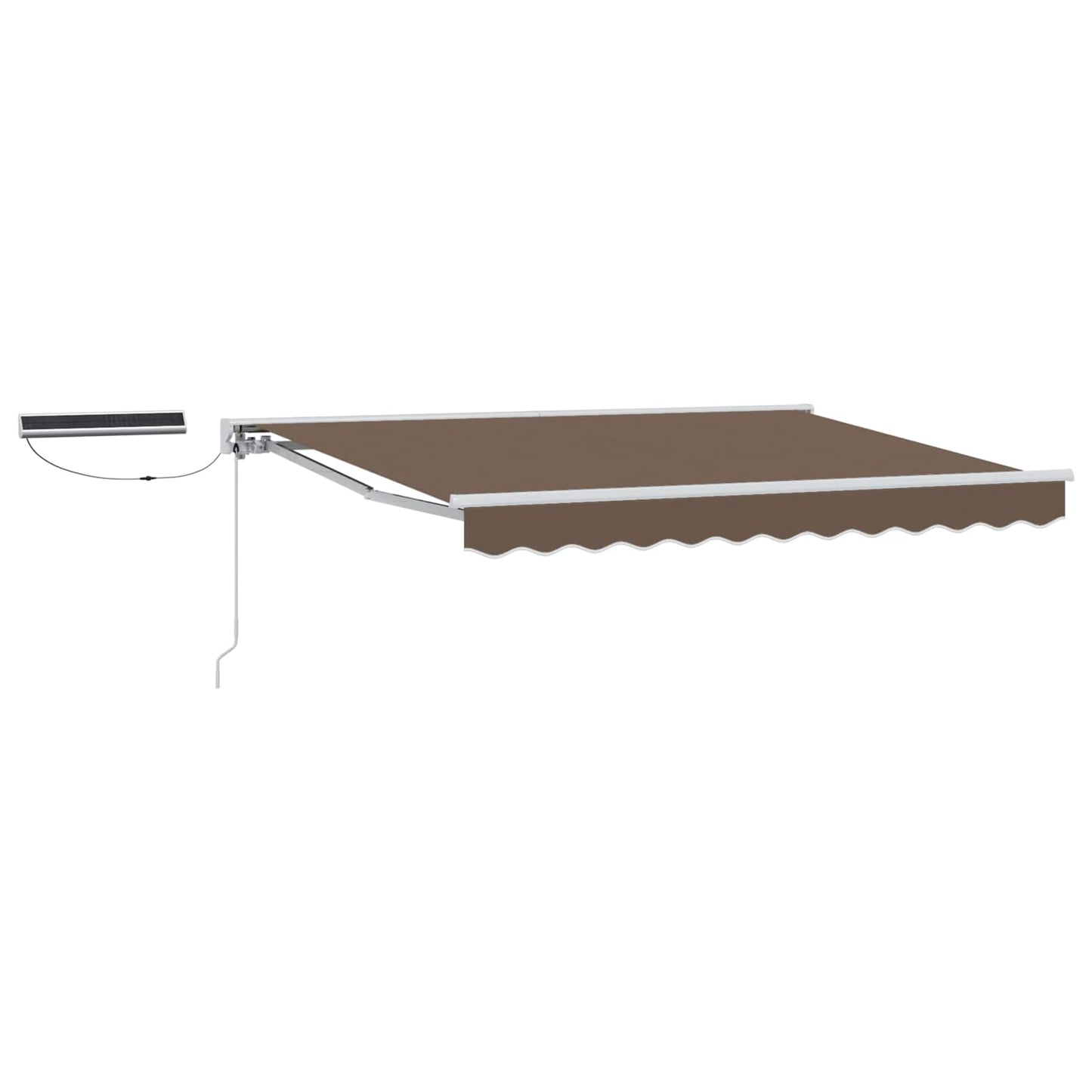 Elektromos Kihúzható Napernyő Tópszínű 3,5 x 2 m