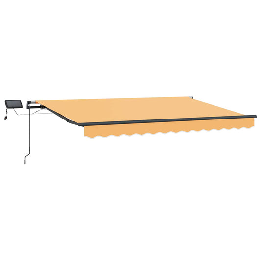 Behúzható napellenző Homokszín 400 × 300 cm szövet