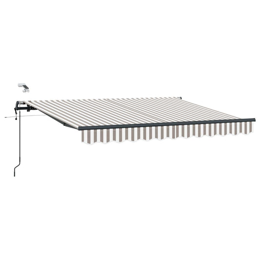 Napernyő Anyag Világosszürke és fehér 400 × 300 cm Poliészter