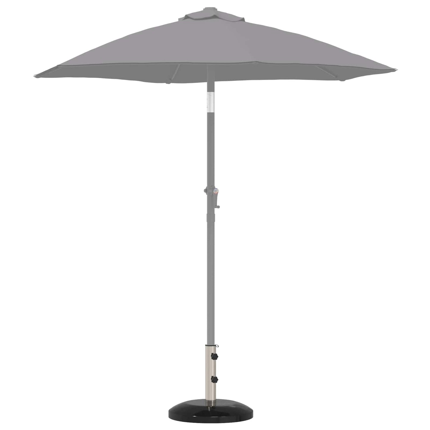 Parasol alap 40-50 mm-es oszlophoz 26.75 kg Fekete