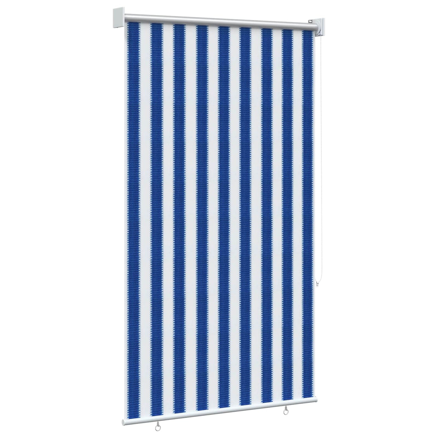 Kültéri Roló 90% UV Blokkolás Kék és Fehér Csíkos 100 x 230 cm