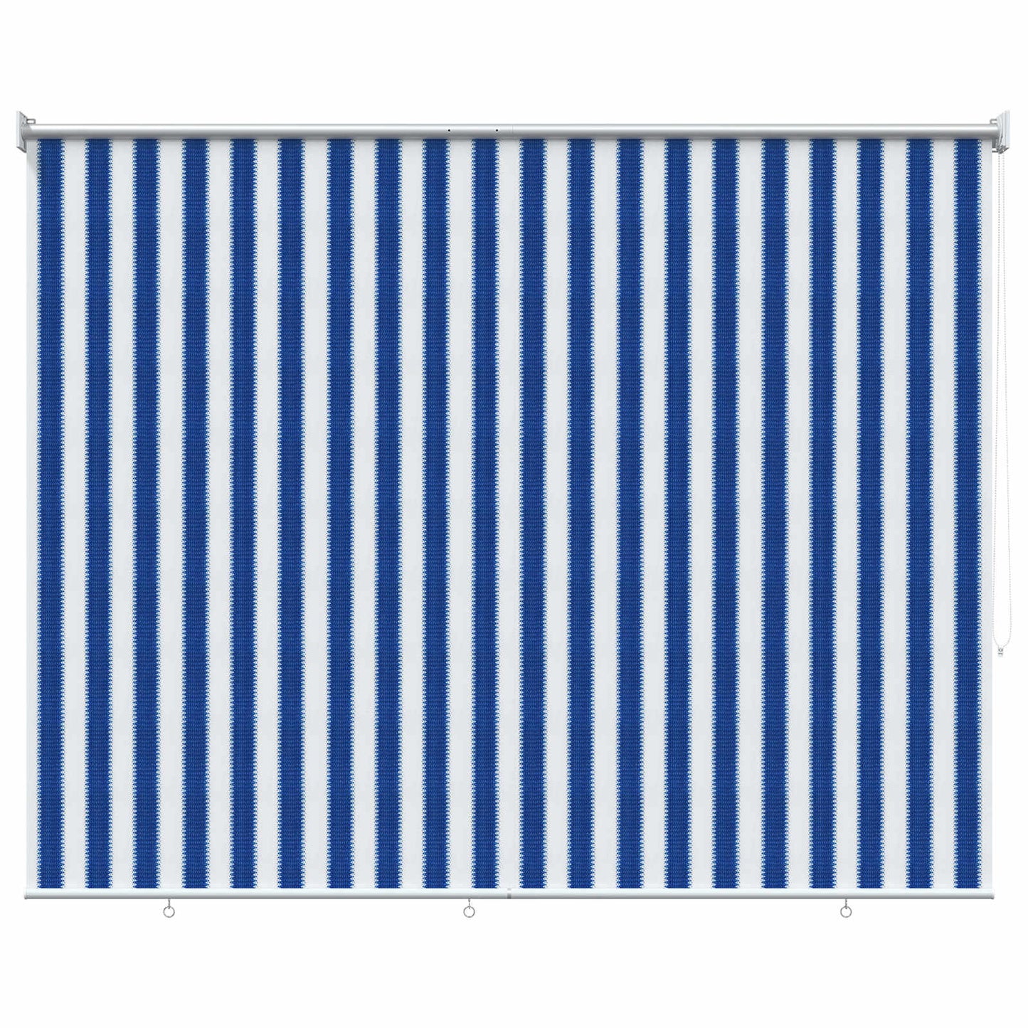 Kültéri Roló 90% UV Blokkolás Kék és Fehér Csíkos 160 x 230 cm