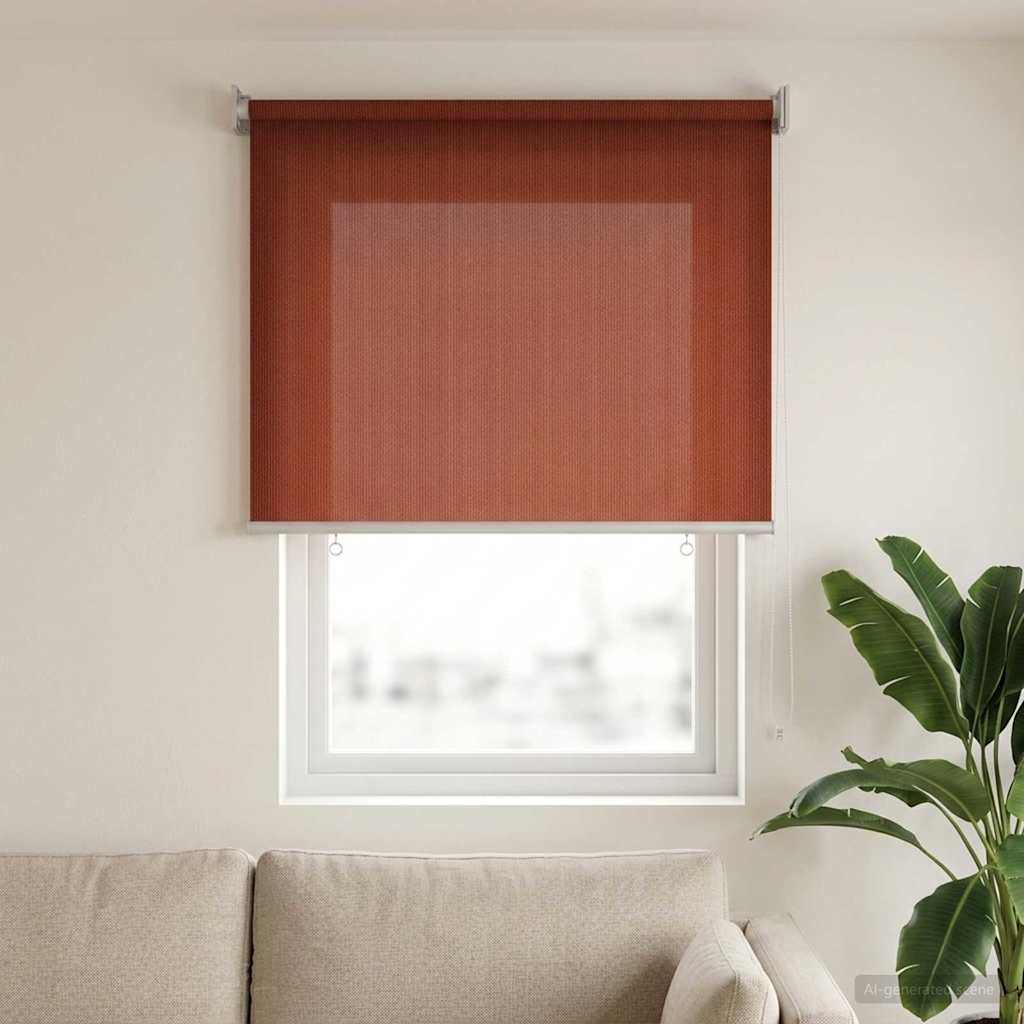 Kültéri Roló 90% UV Blokkolás Terrakotta 80 x 140 cm HDPE