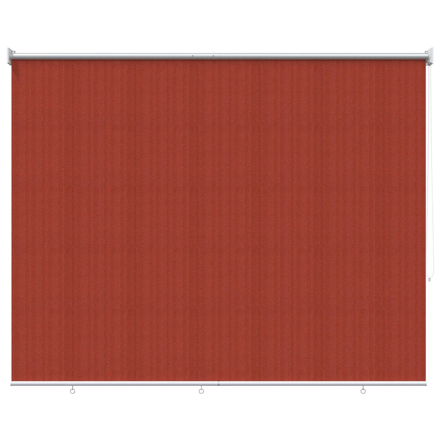 Kültéri Roló 90% UV Blokkolás Terrakotta 140 x 140 cm HDPE
