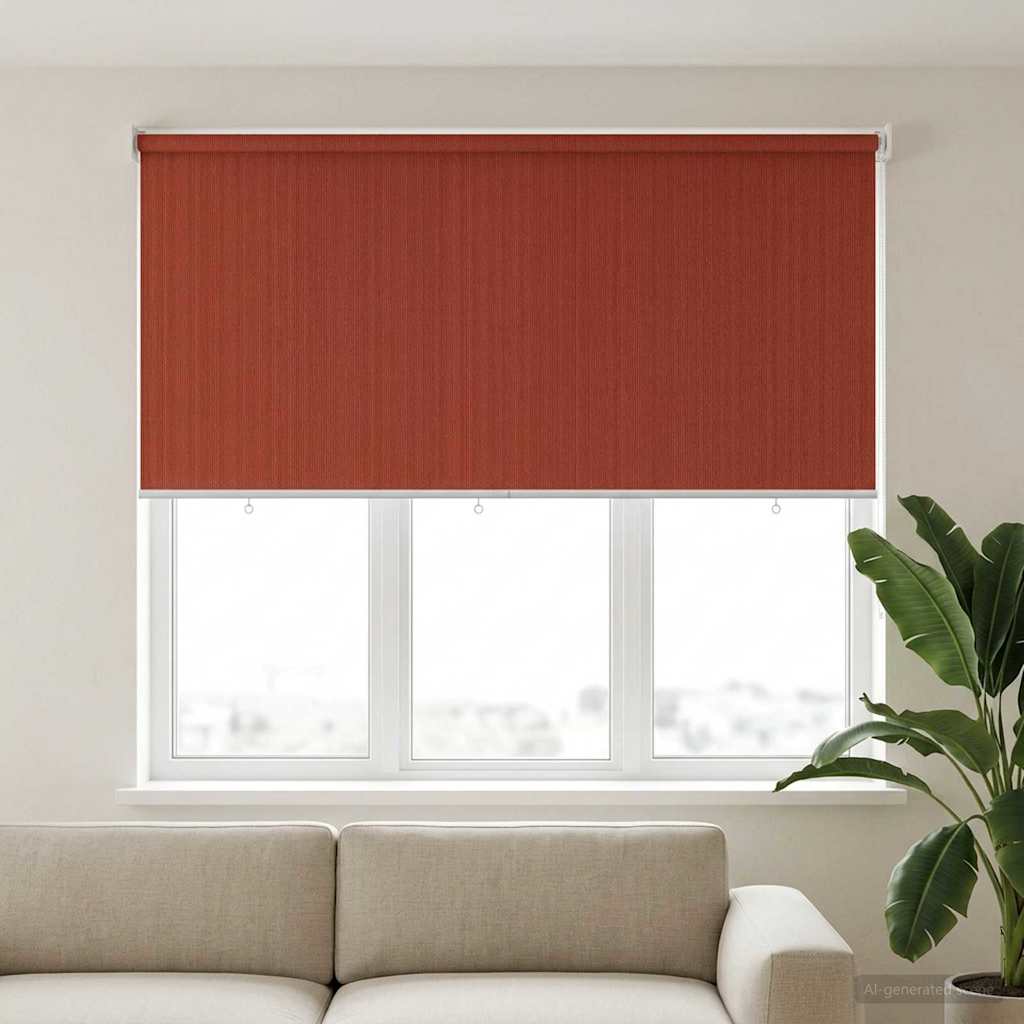 Kültéri Roló 90% UV Blokkolás Terrakotta 180 x 140 cm HDPE