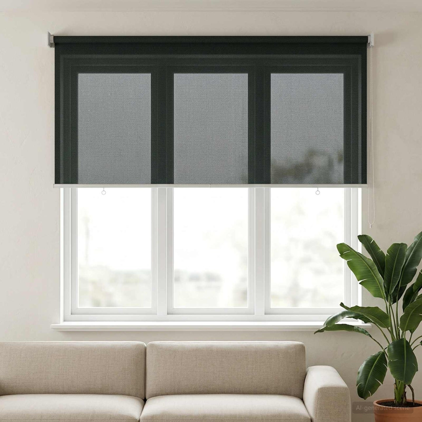 Kültéri Roló 90% UV Blokkolás Sötétzöld 160 x 140 cm HDPE