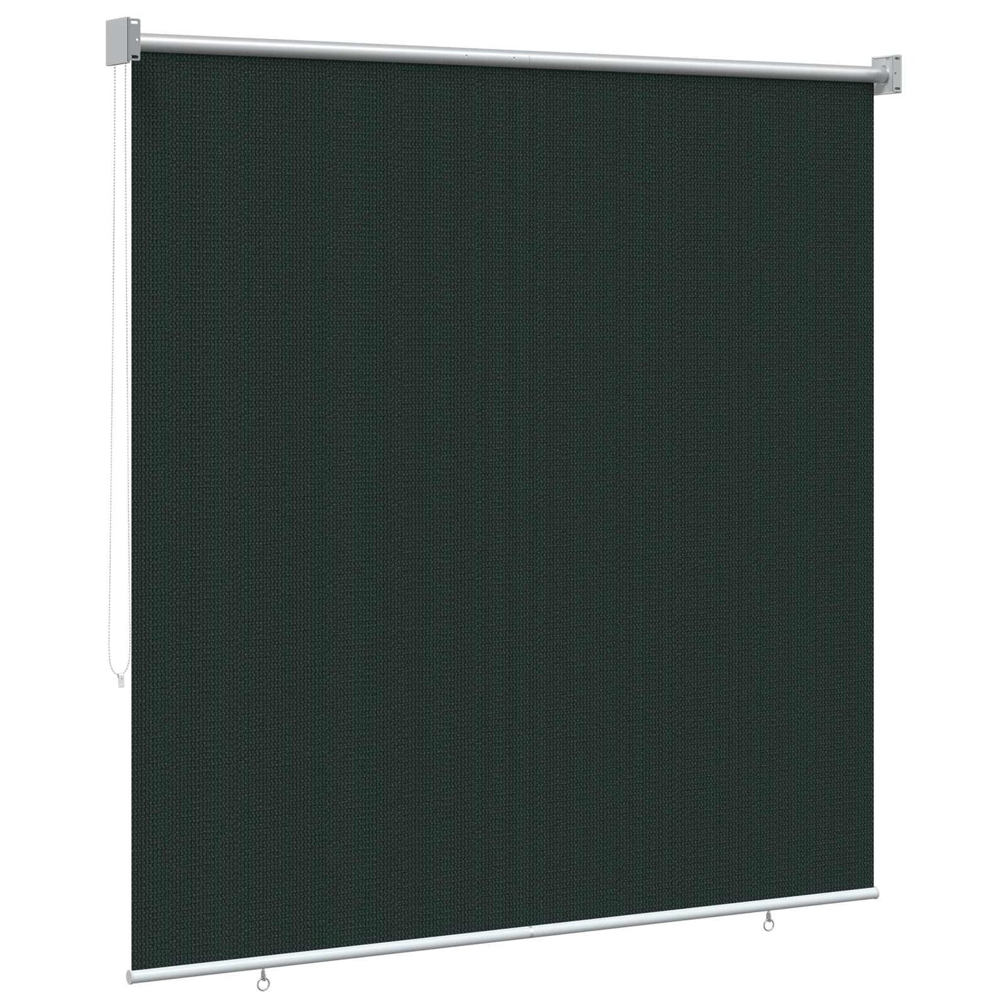 Kültéri Roló 90% UV Blokkolás Sötétzöld 160 x 140 cm HDPE