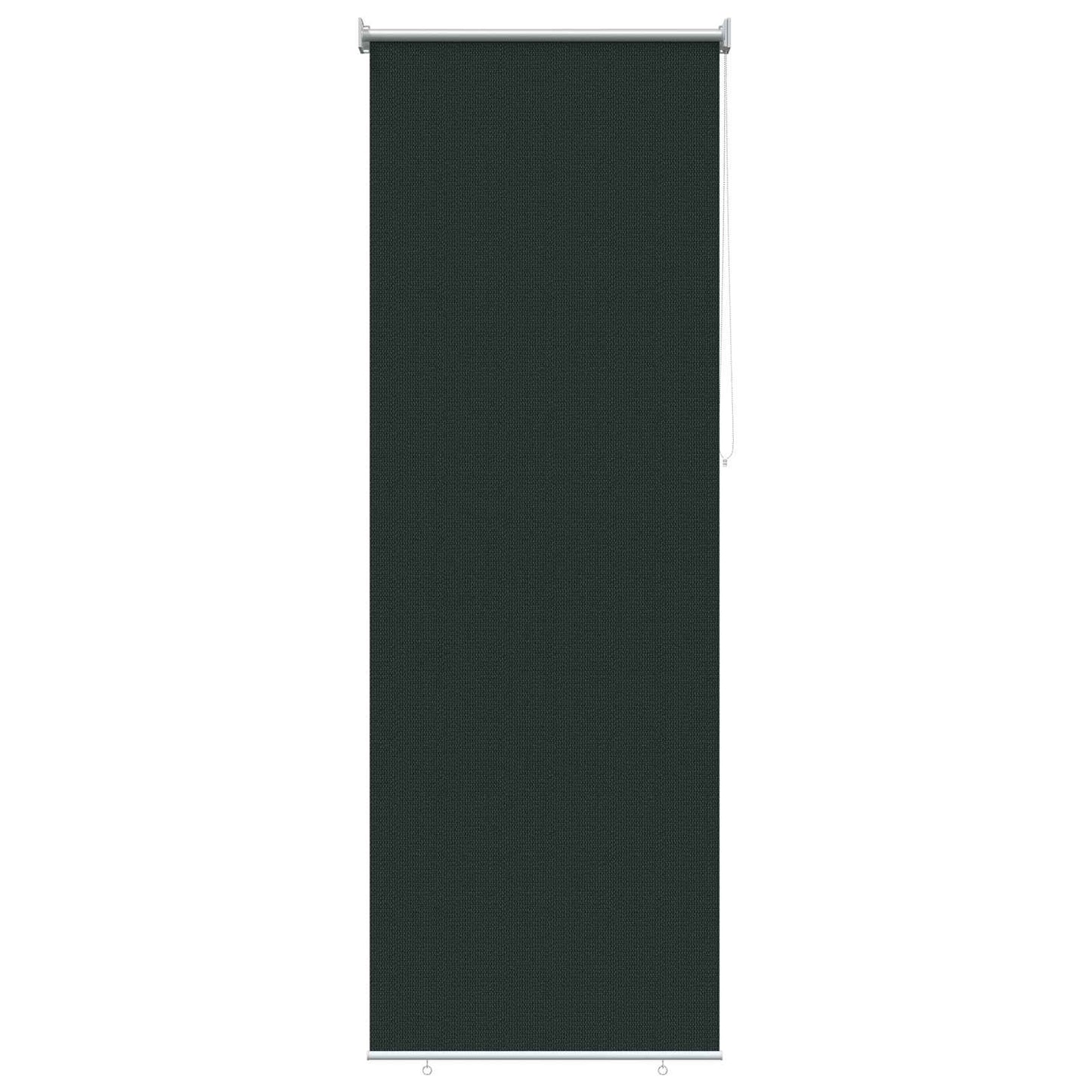 Kültéri Roló 90% UV Blokkolás Sötétzöld 80 x 230 cm HDPE