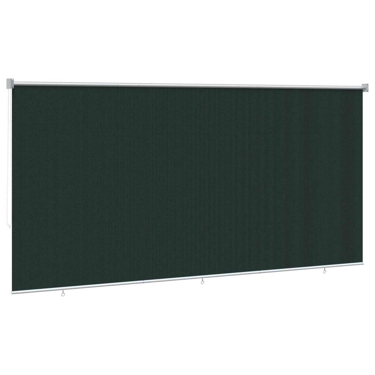 Kültéri Roló 90% UV Blokkolás Sötétzöld 400 x 230 cm HDPE
