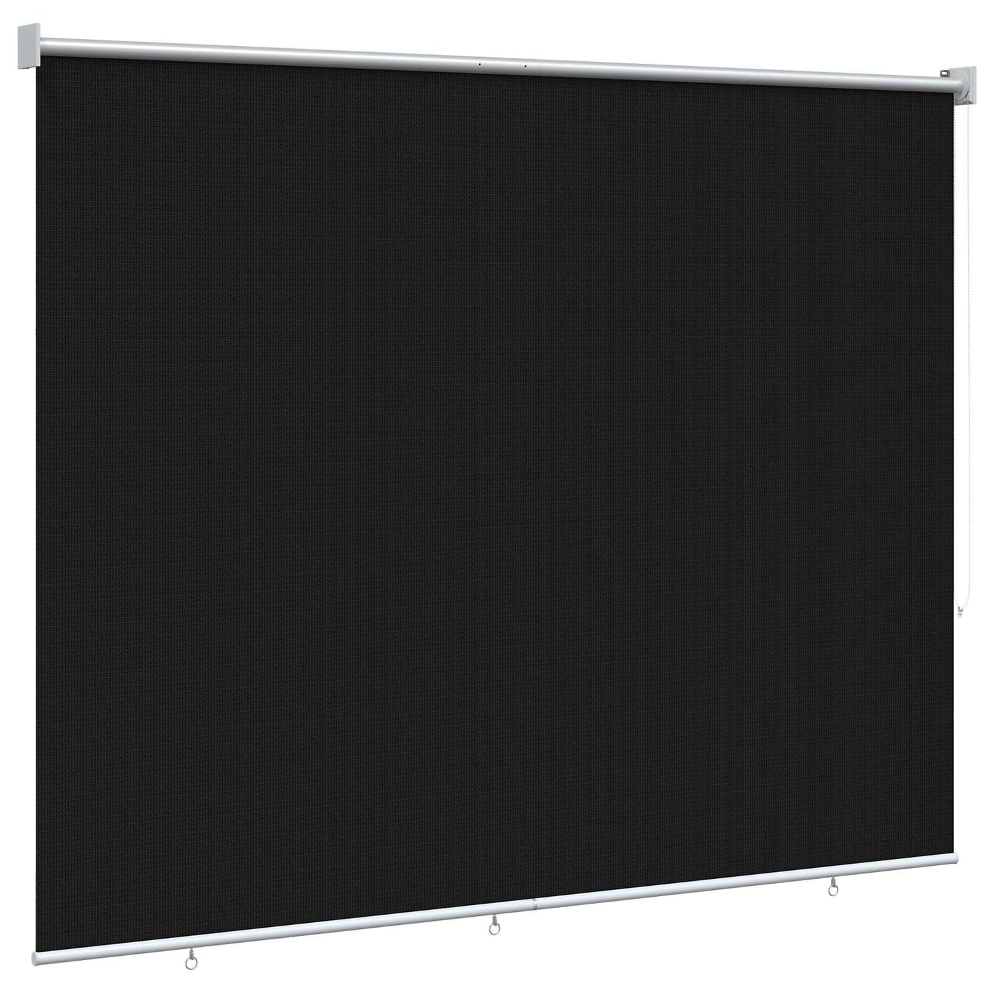 Kültéri Roló 90% UV Blokkolás Fekete 200 x 140 cm HDPE