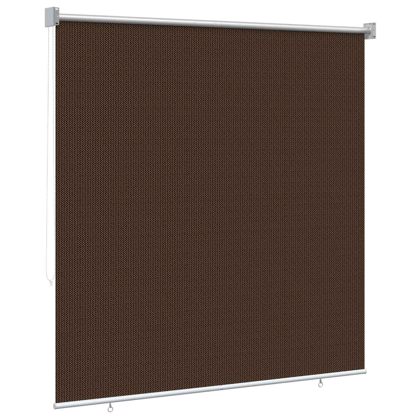 Kültéri Roló 90% UV Blokkolás Barna 140 x 140 cm HDPE