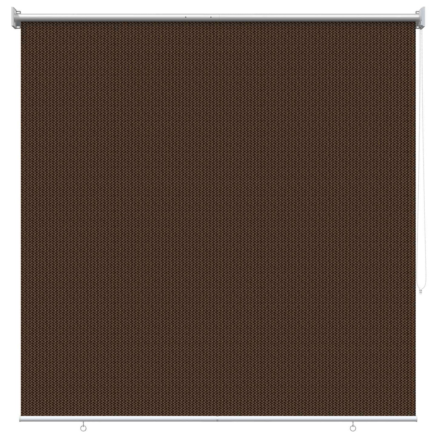 Kültéri Roló 90% UV Blokkolás Barna 140 x 140 cm HDPE