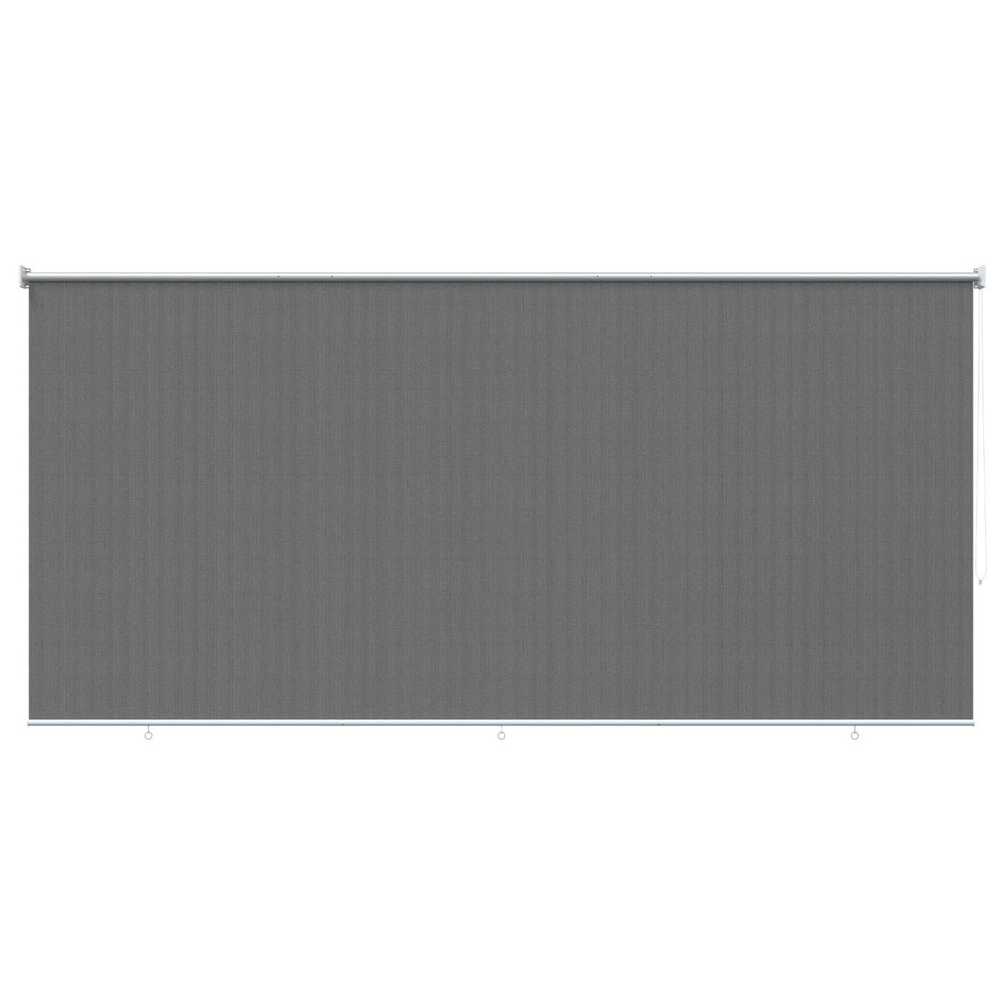 Kültéri Roló 90% UV Blokkolás Világosszürke 300 x 140 cm HDPE