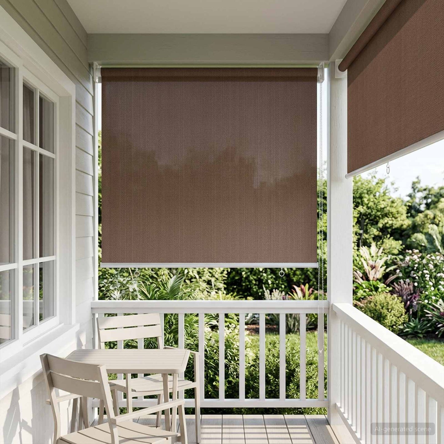 Kültéri Roló 90% UV Blokkolás Tópszínű 60 x 140 cm HDPE