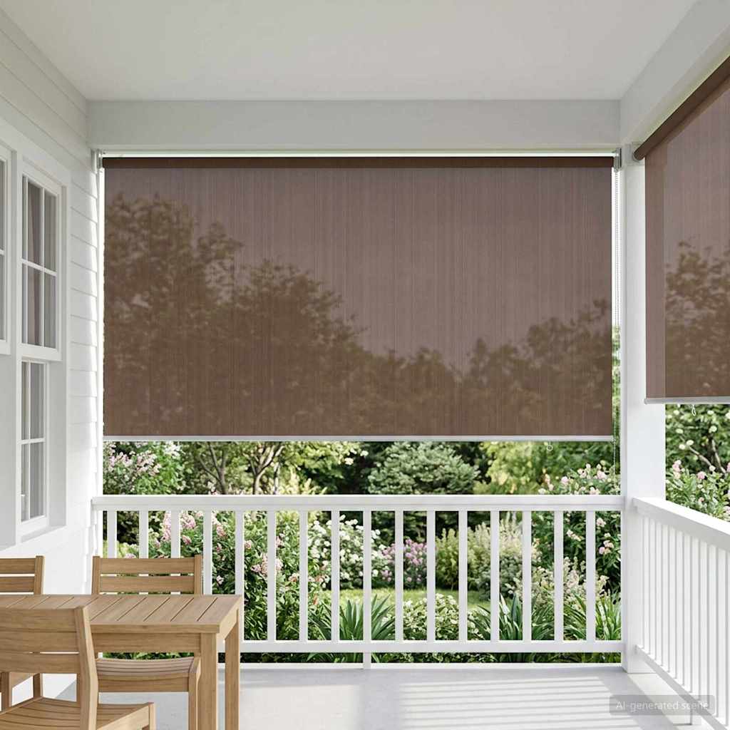 Kültéri Roló 90% UV Blokkolás Tópszínű 180 x 140 cm HDPE