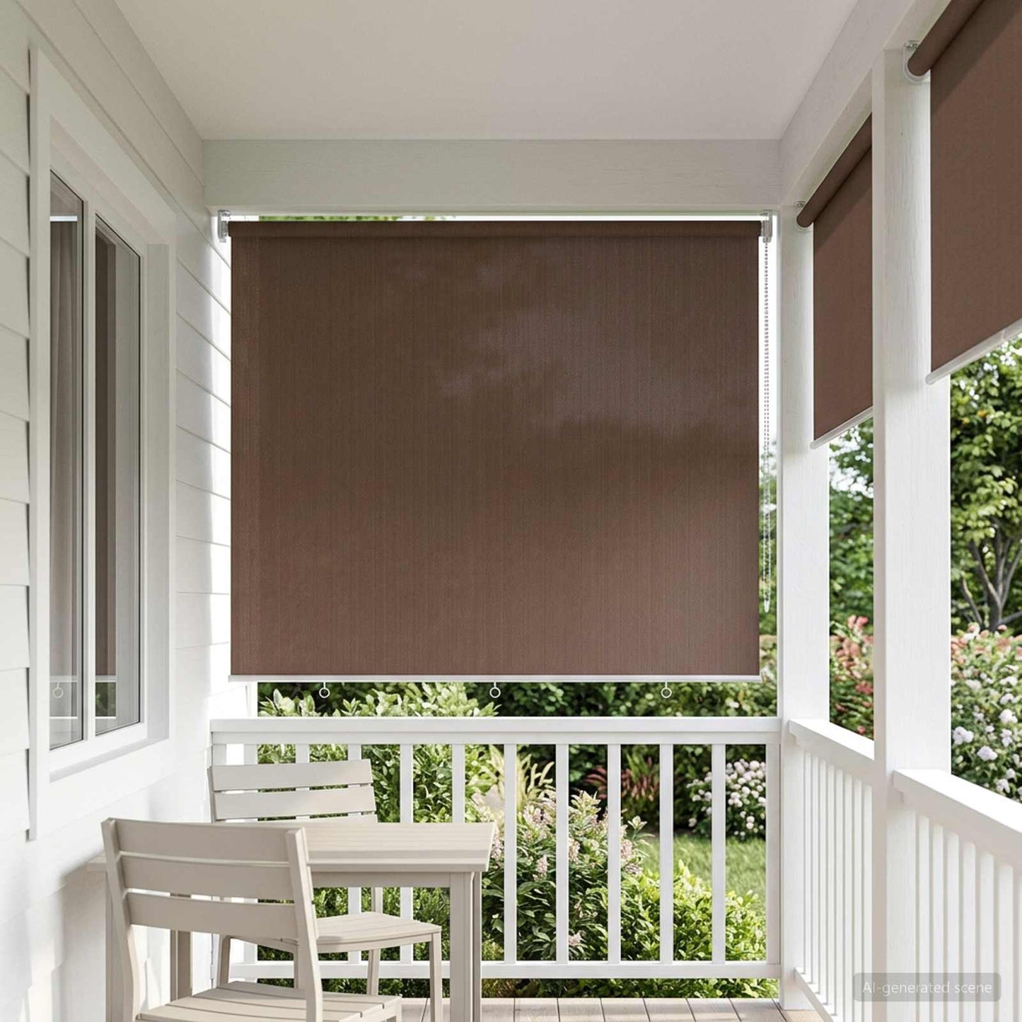 Kültéri Roló 90% UV Blokkolás Tópszínű 240 x 140 cm HDPE