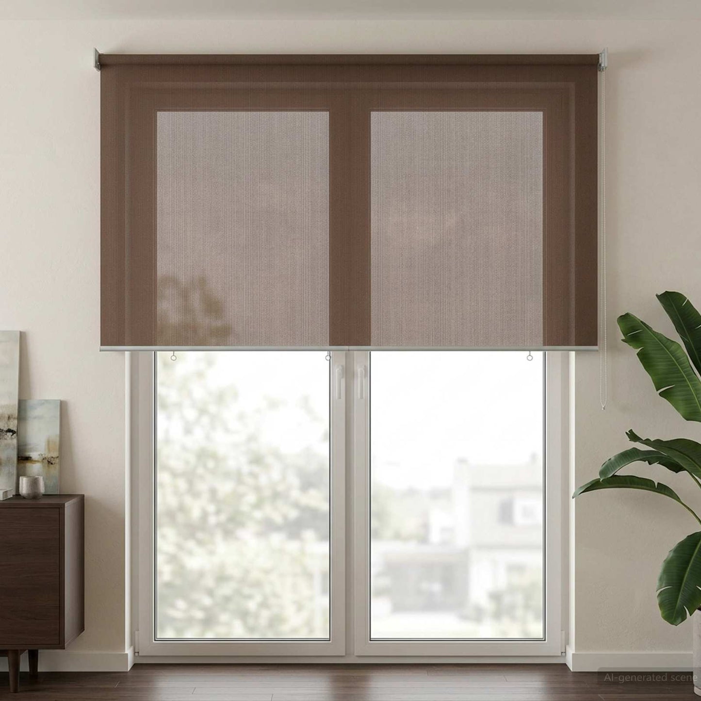 Kültéri Roló 90% UV Blokkolás Tópszínű 120 x 230 cm HDPE