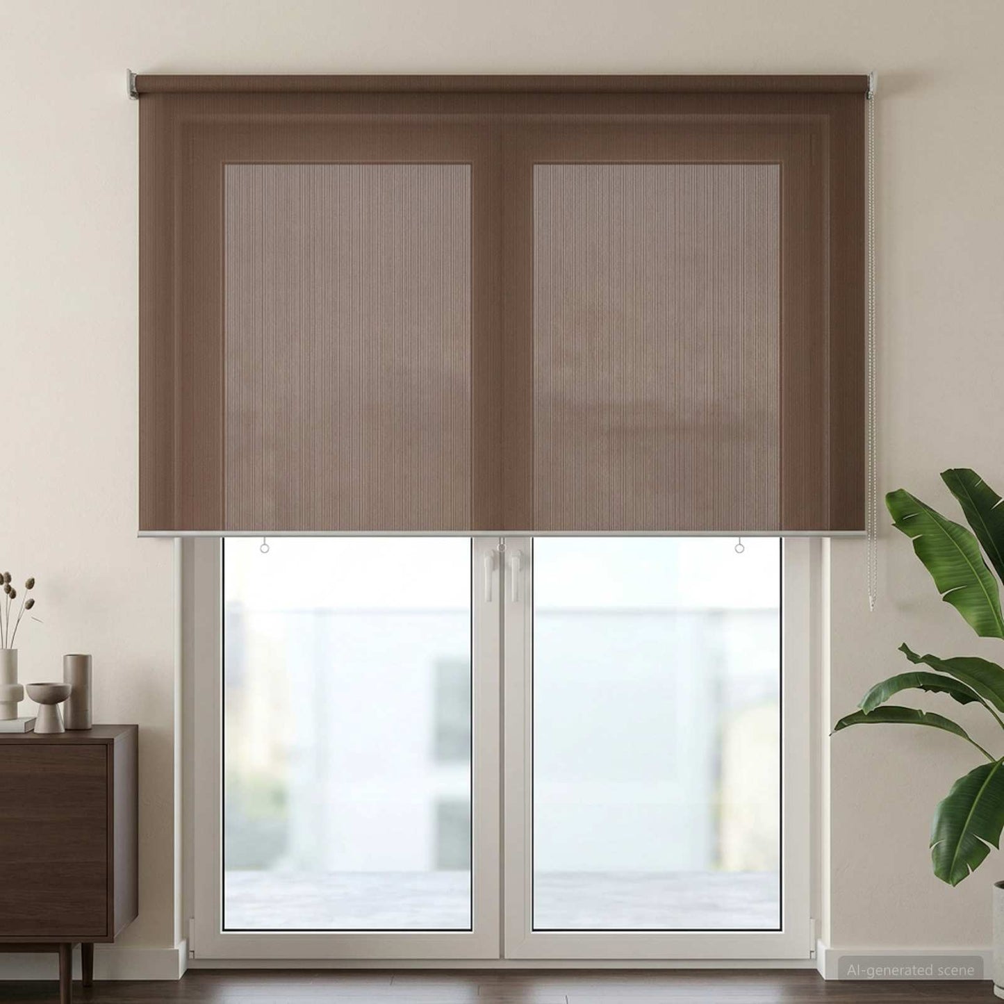 Kültéri Roló 90% UV Blokkolás Tópszínű 240 x 230 cm HDPE