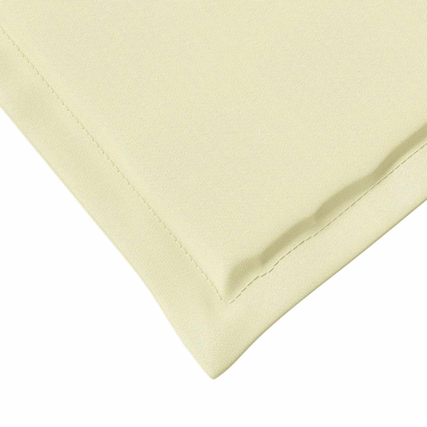 Ülőpárnák 2 pcs Krém 47 x 36 x 2 cm Poliészter