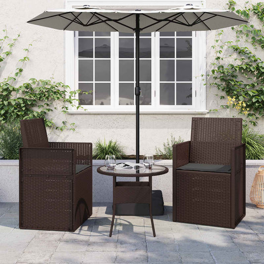 Ülőpárnák 2 pcs Antracitszürke 47 x 36 x 2 cm Poliészter