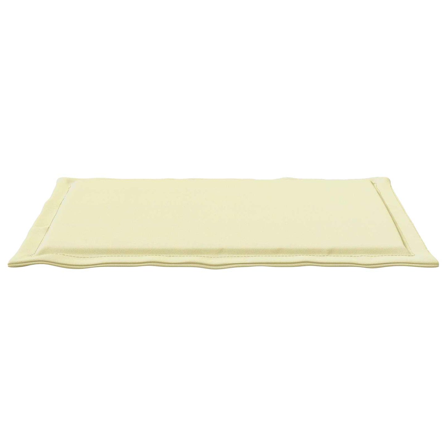 Ülőpárnák 4 pcs Krémszínű 47 x 36 x 2 cm Poliészter