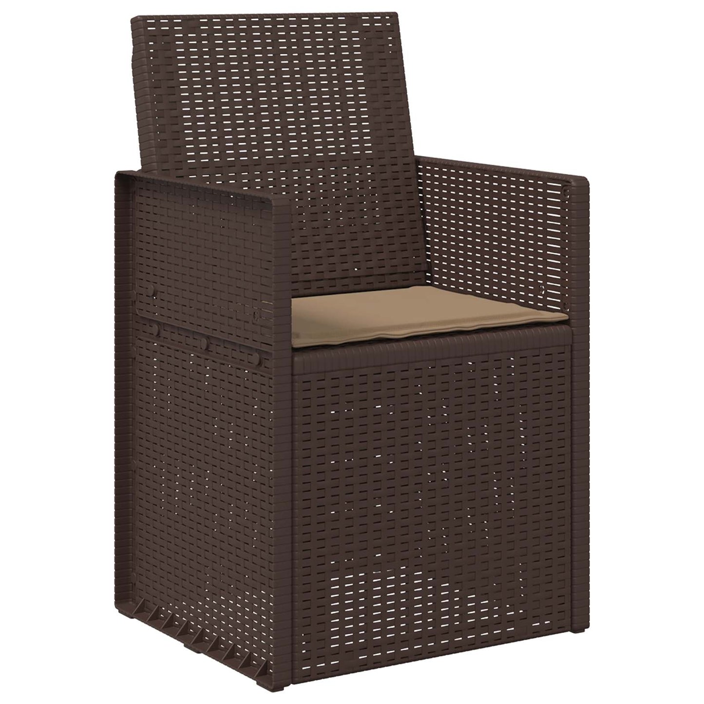 Ülőpárnák 4 pcs Tópszínű 47 x 36 x 2 cm Poliészter