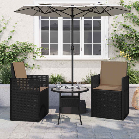 Ülés és háttámla párnák 2 pcs Tópszínű 47 x 45 x 2 cm